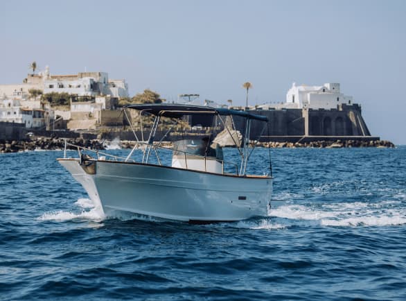 noleggio gozzo 780 a ischia